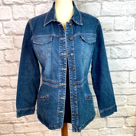 Live a Little Jean Jacket - Picture 2 of 7